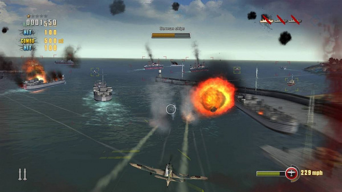 Скриншот из игры Dogfight 1942