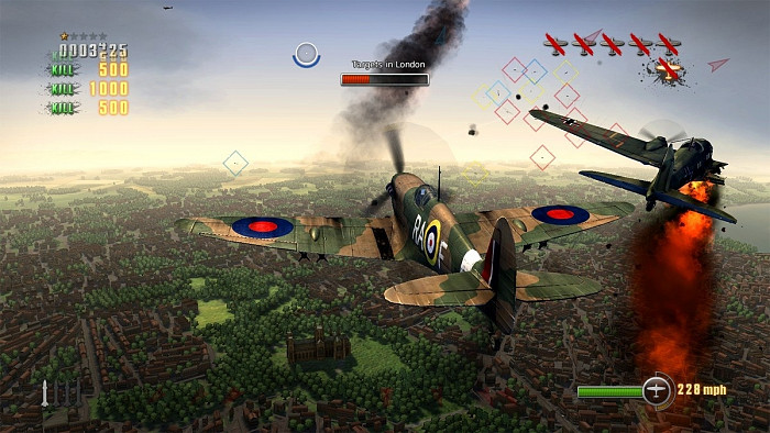Скриншот из игры Dogfight 1942
