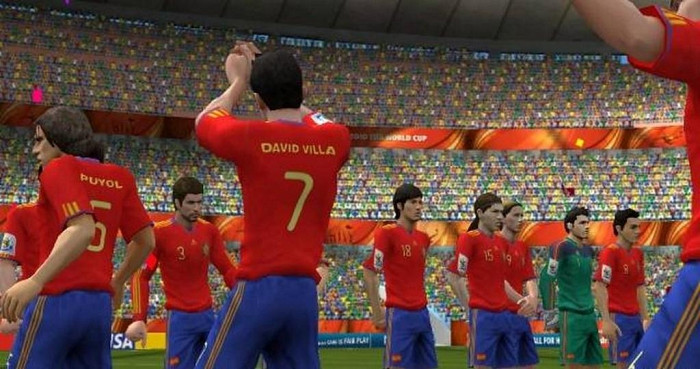 Скриншот из игры FIFA World Cup 2010
