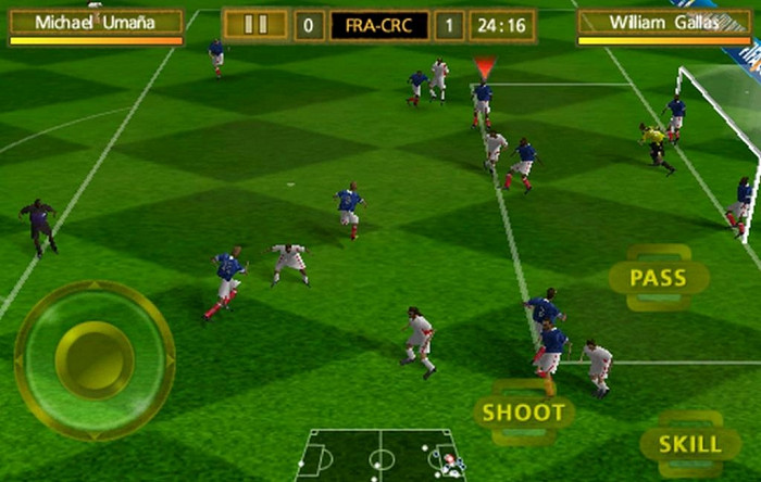 Скриншот из игры FIFA World Cup 2010