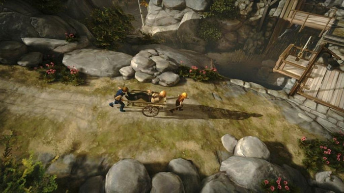 Скриншот из игры Brothers: A Tale of Two Sons