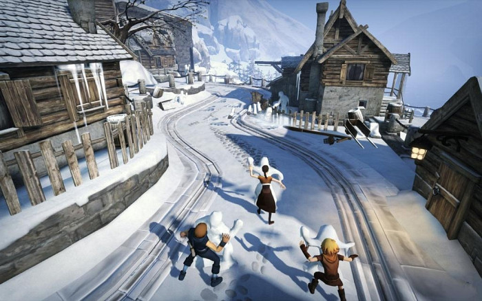 Скриншот из игры Brothers: A Tale of Two Sons