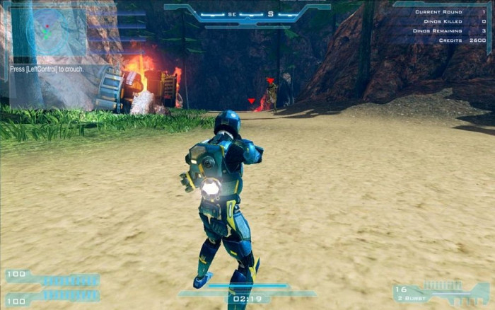 Скриншот из игры ORION: Dino Beatdown