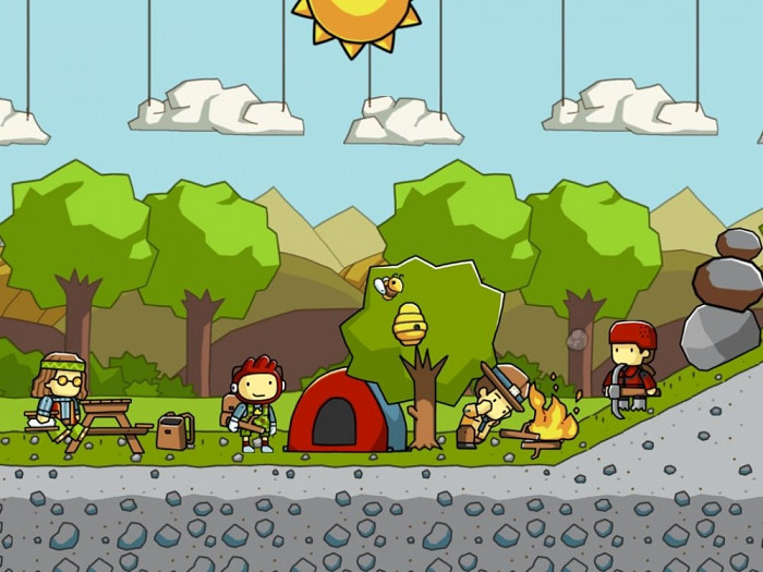 Скриншот из игры Scribblenauts Unlimited