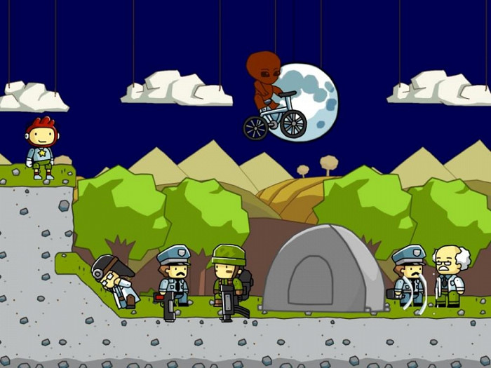 Скриншот из игры Scribblenauts Unlimited