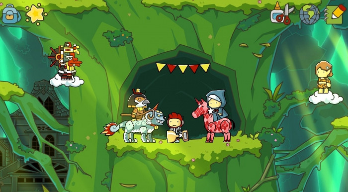 Скриншот из игры Scribblenauts Unlimited