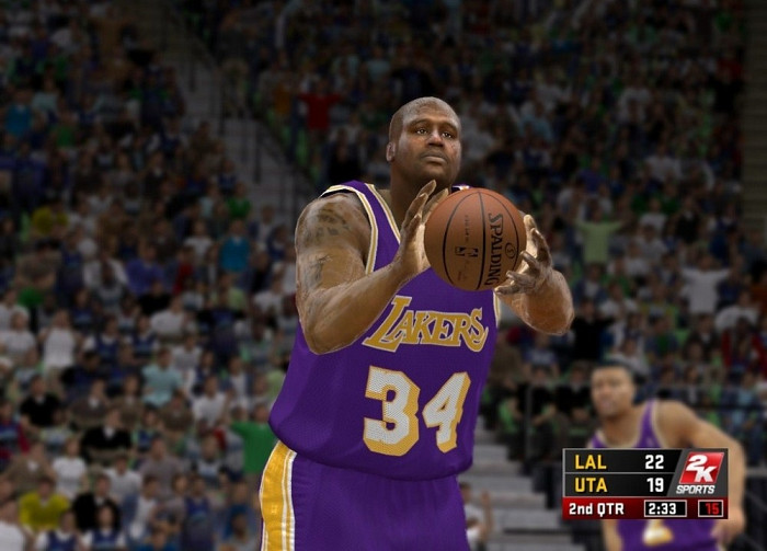 Скриншот из игры NBA 2K12