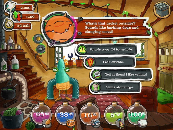 Скриншот из игры Monster Loves You!