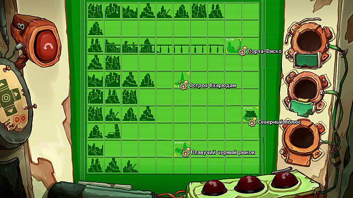 Скриншот из игры Chaos on Deponia