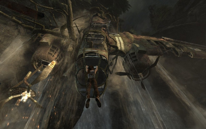 Скриншот из игры Tomb Raider (2013)