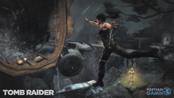 Скриншот из игры Tomb Raider (2013)