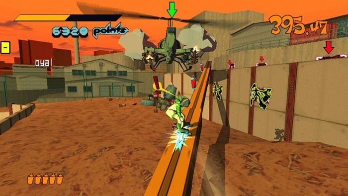 Скриншот из игры Jet Set Radio HD