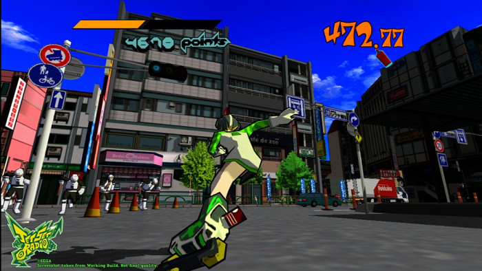 Скриншот из игры Jet Set Radio HD
