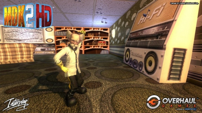 Скриншот из игры MDK 2 HD
