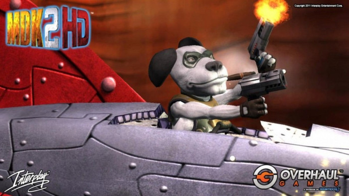 Скриншот из игры MDK 2 HD