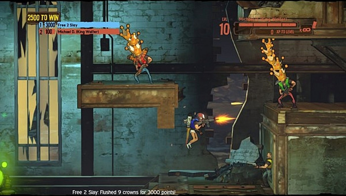 Скриншот из игры Shoot Many Robots: Arena Kings