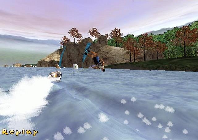 Скриншот из игры Darin Shapiro's Big Air Wakeboarding