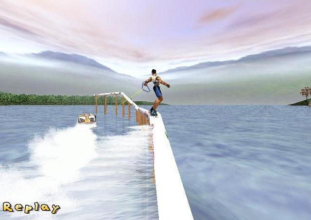 Скриншот из игры Darin Shapiro's Big Air Wakeboarding
