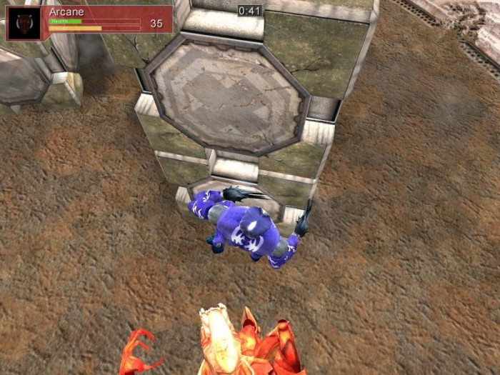 Скриншот из игры FightBox