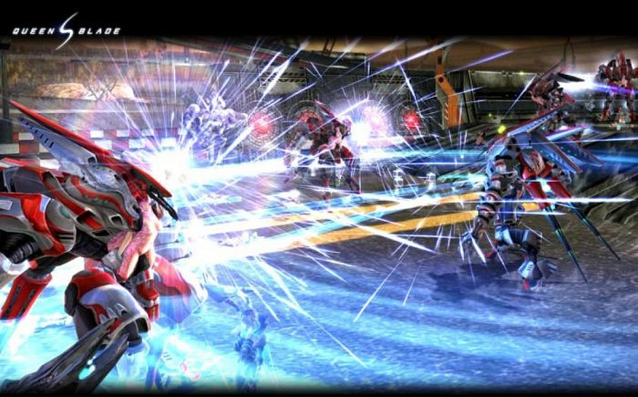 Скриншот из игры Queen's Blade Online