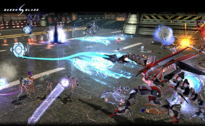 Скриншот из игры Queen's Blade Online