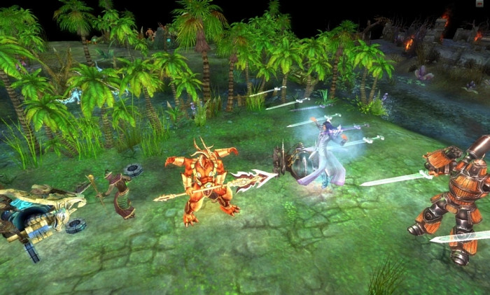 Скриншот из игры Rage of Titans