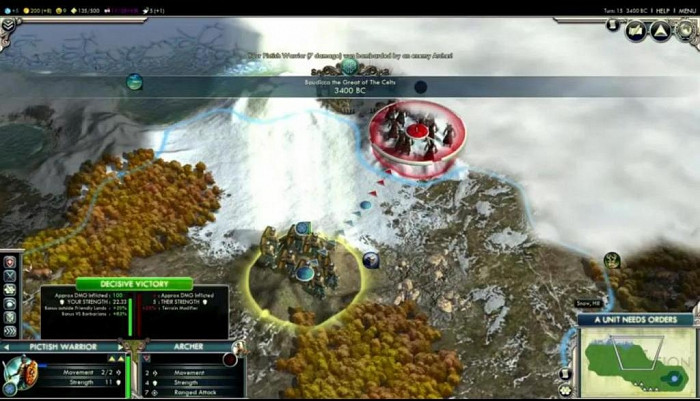Скриншот из игры Sid Meier's Civilization 5: Gods & Kings
