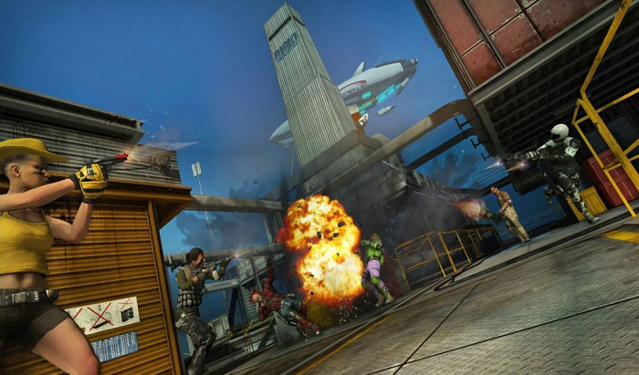 Скриншот из игры Bullet Run