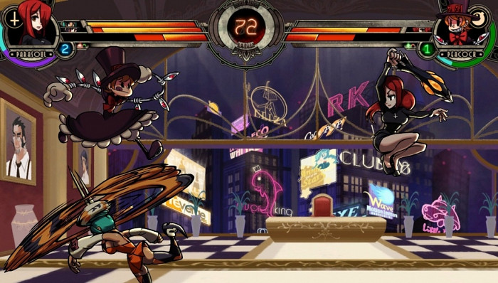 Скриншот из игры Skullgirls