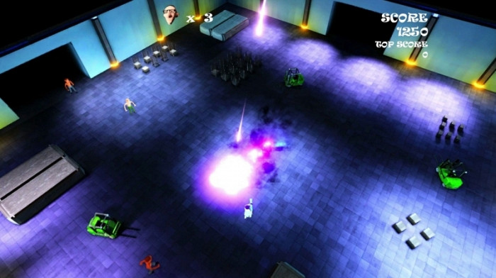Скриншот из игры SteroidS