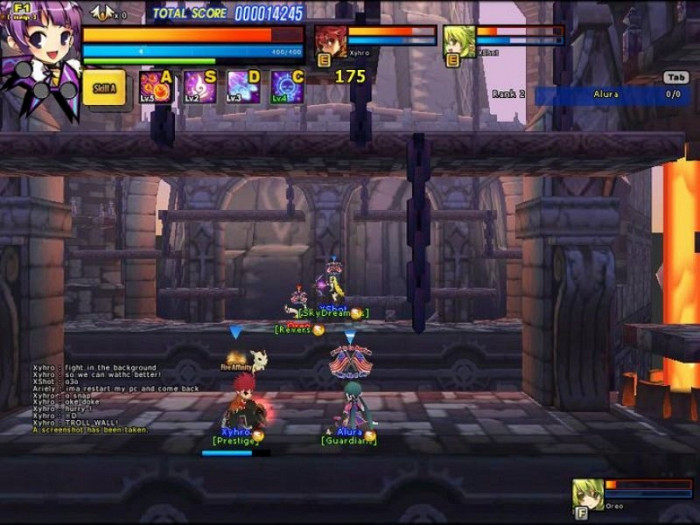 Скриншот из игры Elsword