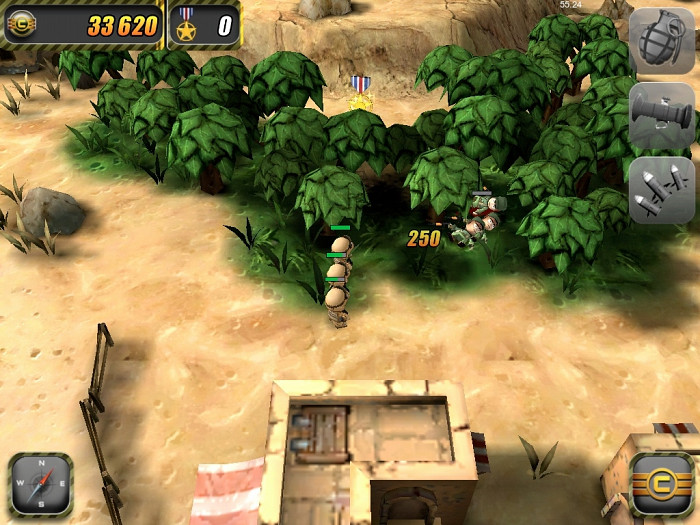 Скриншот из игры Tiny Troopers