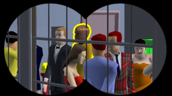 Скриншот из игры SpyParty