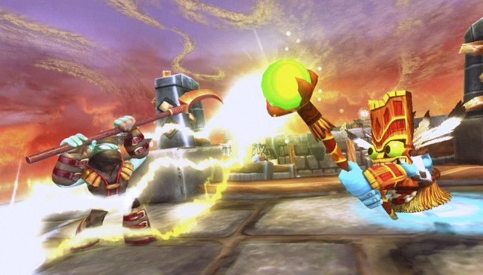 Скриншот из игры Skylanders: Spyro's Adventure