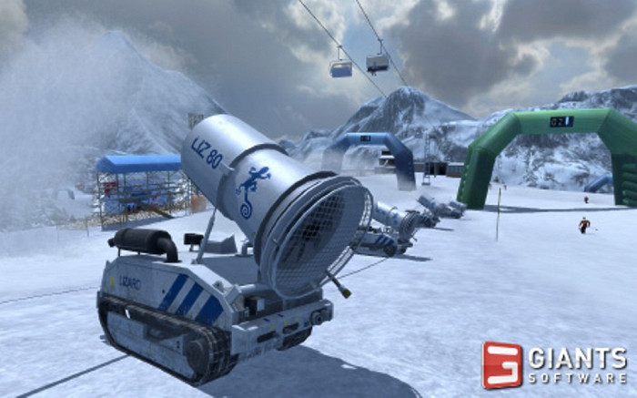 Скриншот из игры Ski Region Simulator 2012