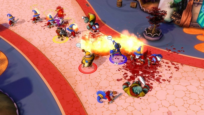 Скриншот из игры Dungeonland