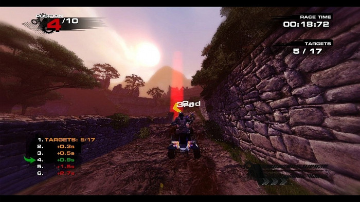 Скриншот из игры Mad Riders