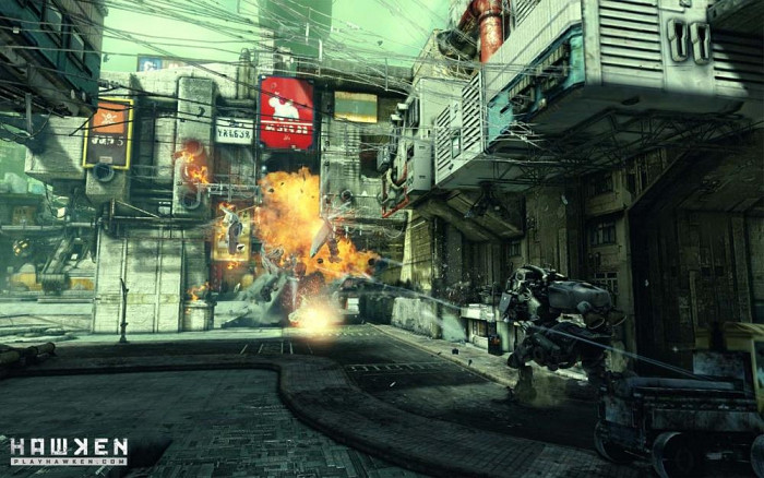 Скриншот из игры Hawken