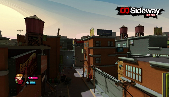 Скриншот из игры Sideway: New York