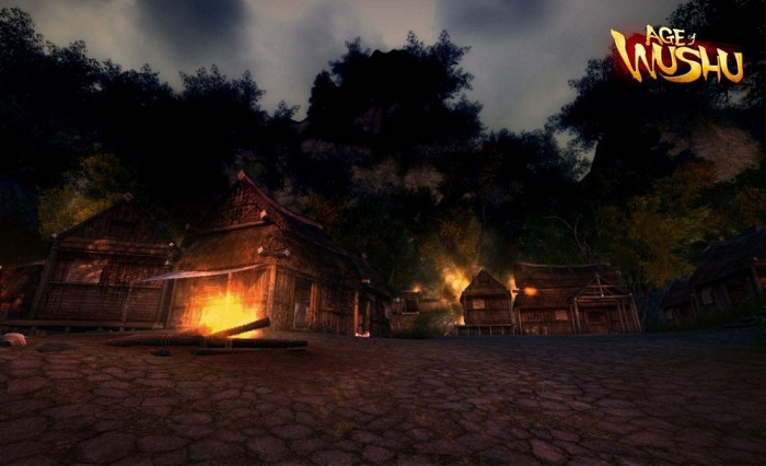 Скриншот из игры Age of Wushu