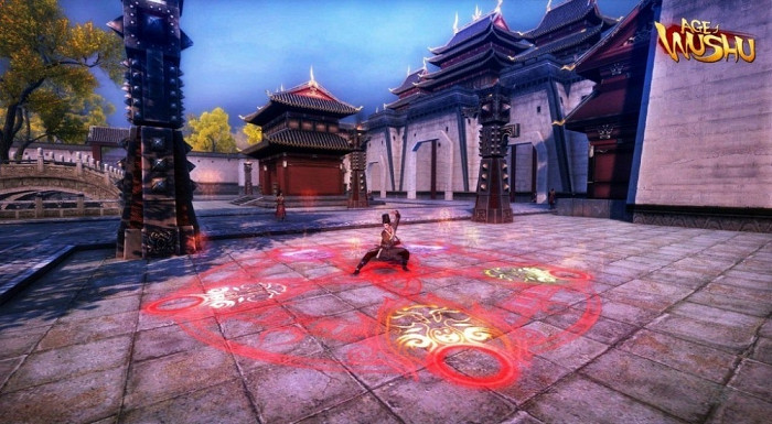 Скриншот из игры Age of Wushu