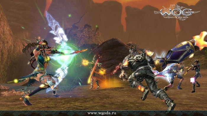 Скриншот из игры Weapons of the Gods