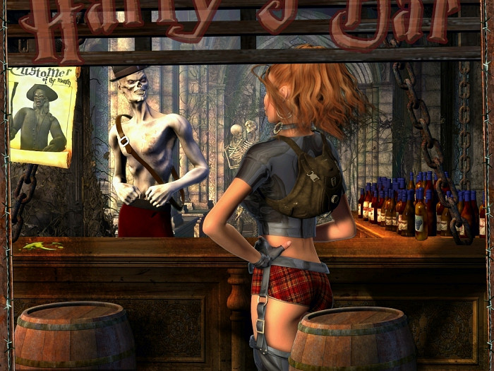 Скриншот из игры Rockin’ Dead, The