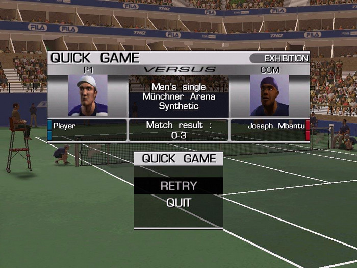 Скриншот из игры Fila World Tour Tennis