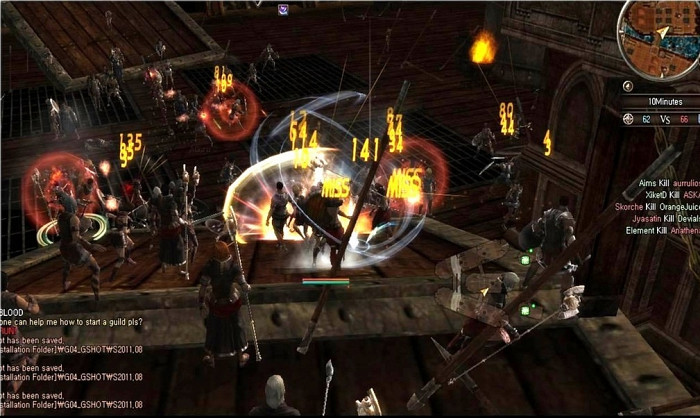 Скриншот из игры Troy Online
