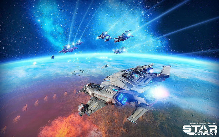 Скриншот из игры Star Conflict