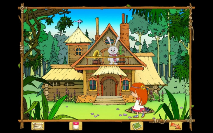 Скриншот из игры Машенька и Музыкальный Заяц