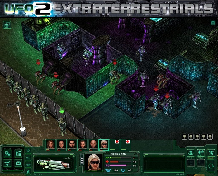 Скриншот из игры UFO2Extraterrestrials: Shadows over Earth