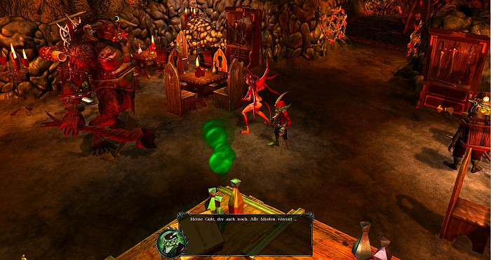 Скриншот из игры Dungeons: The Dark Lord
