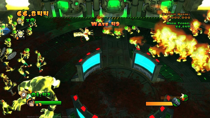 Скриншот из игры Burn Zombie Burn!